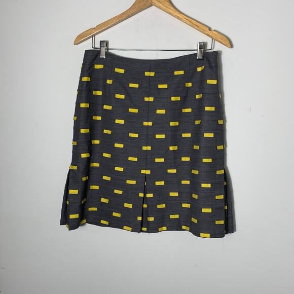 Womens Per Se Skirt Gray Size 8 EUC! - Picture 2 of 3